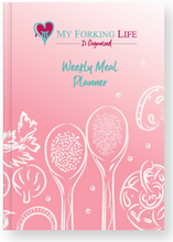 Load image into Gallery viewer, My Forking Life is Organized Weekly Meal Planner
