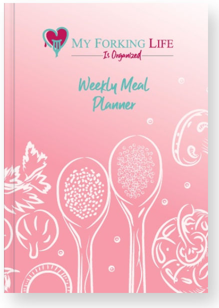 My Forking Life is Organized Weekly Meal Planner